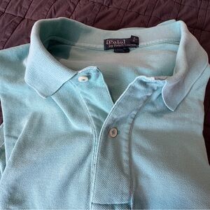 Polo Ralph Lauren Polo Shirt in Aqua – Relaxed, Broken-In Style 2XLT